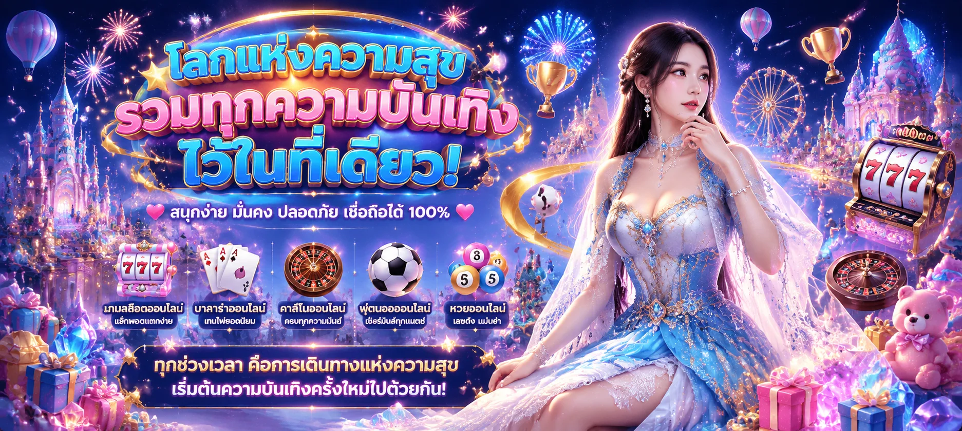 หน้าเลือกเกมสล็อตค่าย PG Slot Wallet บนมือถือ
